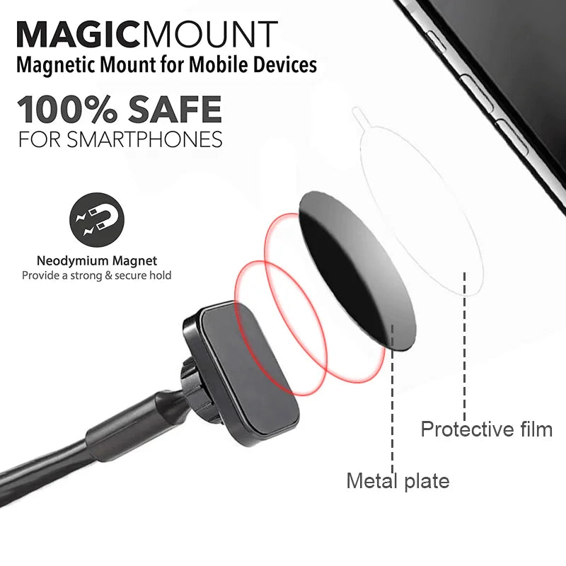Drivesync Tech™  Universal Magnetic Phone Holder 